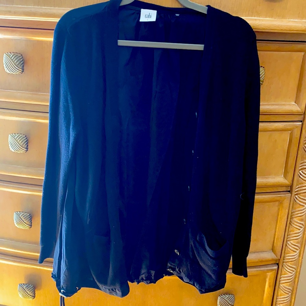 Cabi black cardigan